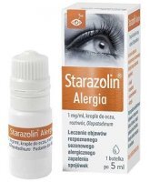 Starazolin Alergia 1mg/ml, krople do oczu, 5ml