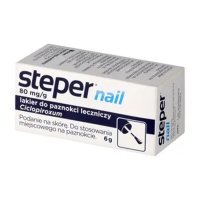 Steper Nail 80mg/g, lakier do paznokci, 6g