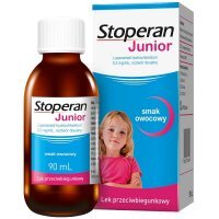 Stoperan Junior 0,2mg/ml, roztwór doustny, smak owocowy, 90ml
