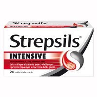 Strepsils Intensive 8,75mg, 24 tabletki do ssania