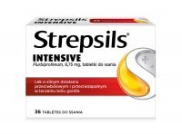 Strepsils Intensive 8,75mg, 36 tabletek do ssania