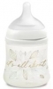 Suavinex, Gold Edition, butelka antykolkowa, wolny przepływ, od urodzenia, szara, 150ml