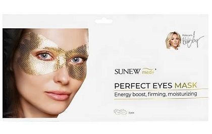 SunewMed+, aktywna maska płatkowa pod oczy, lifting i nawilżenie, 1 para