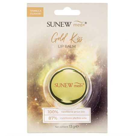 SunewMed+, balsam do ust Gold Kiss, wanilia, 13g