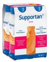 Supportan Drink, smak owoców tropikalnych, 4x200ml