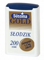 Sussina Gold, słodzik, 200 tabletek