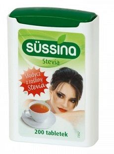 Sussina Stevia, słodzik, 200 tabletek