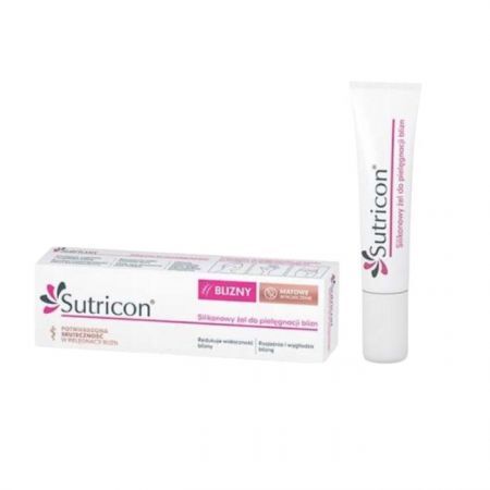 Sutricon, silikonowy żel na blizny, 15ml