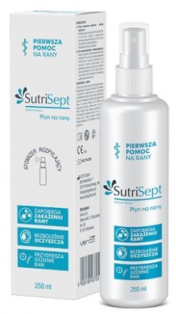 SutriSept, płyn na rany, 250ml