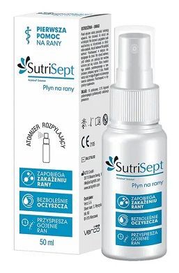 SutriSept, płyn na rany, 50ml