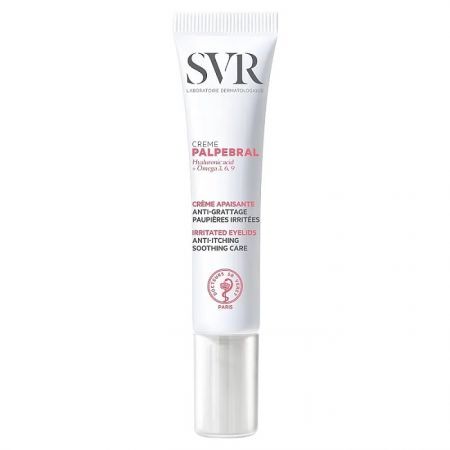 SVR Palpebral Creme, łagodzący krem do podrażnionych powiek, 15ml