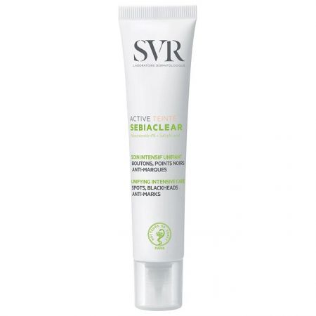 SVR Sebiaclear Active Teinte, krem wyrównujący koloryt, skóra mieszana, tłusta, skłonna do trądziku, 40ml