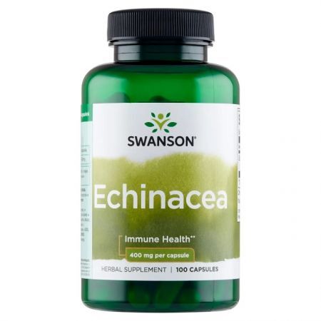 Swanson, Echinacea, jeżówka purpurowa, 100 kapsułek