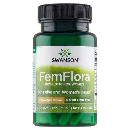 Swanson, Femflora, 60 kapsułek