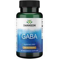 Swanson, GABA 500mg, 100 kapsułek
