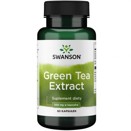 Swanson, Green Tea Extract, 60 kapsułek