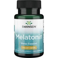 Swanson, Melatonina 1mg, 120 kapsułek
