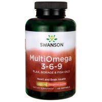 Swanson, MultiOmega 3-6-9 ,120 kapsułek