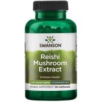 Swanson, Reishi Mushroom Extract, 90 kapsułek