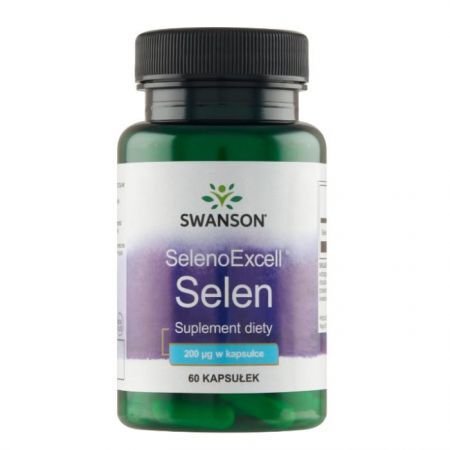 Swanson, SelenoExcell, selen, 60 kapsułek