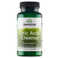 Swanson, Uric Acid Cleanse, 60 kapsułek