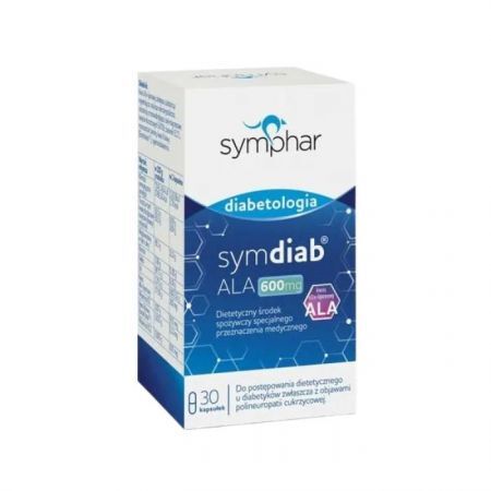 Symdiab ALA 600mg, 30 kapsułek