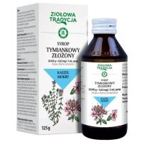 Syrop tymiankowy złożony (0,945g+0,63mg)/5ml, Ziołowa Tradycja,125g