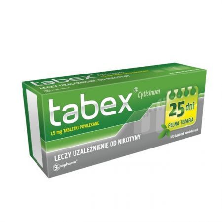 Tabex 1,5mg, 100 tabletek