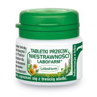 Tabletki przeciw niestrawności Labofarm, lek złożony, 20 tabletek