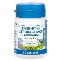 Tabletki uspokajające Labofarm (170mg+50mg+50mg+50mg), 60 tabletek
