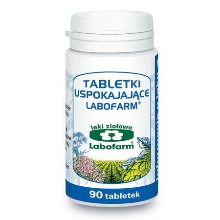Tabletki uspokajające Labofarm (170mg+50mg+50mg+50mg), 90 tabletek