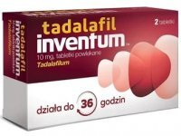 Tadalafil Inventum 10mg, 2 tabletki powlekane