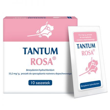 Tantum Rosa 53,2mg/g, proszek, 10 saszetek