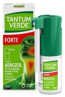 Tantum Verde Forte 3mg/ml, aerozol do stosowania w jamie ustnej i gardle, 15ml