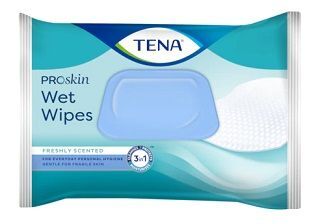 Tena ProSkin Wet Wipes 3w1, chusteczki nawilżane, 48 sztuk