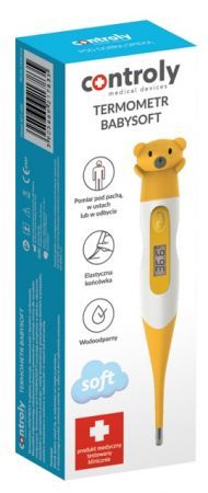 Termometr elektroniczny Controly BabySoft Hydrex, 1 sztuka