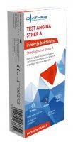 Test diagnostyczny Diather, Angina Strep A, 1 sztuka