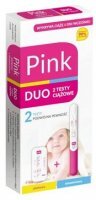Test diagnostyczny Domowe Laboratorium, Pink Duo, Ciążowy płytkowy + strumieniowy, 2 sztuki