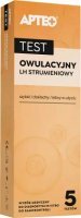 Test owulacyjny LH strumieniowy, Apteo, 5 sztuk