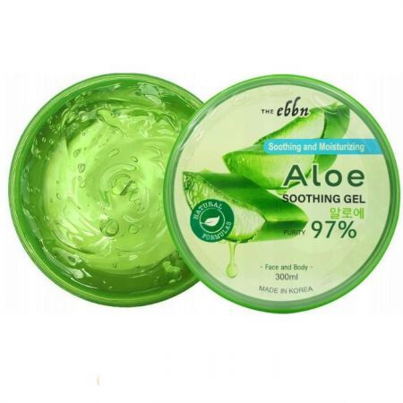 The Ebbn, łagodzący żel aloesowy 97%, 300ml