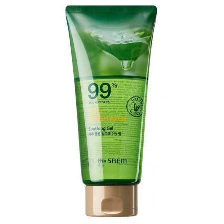 The Saem Jeju Fresh Aloe, wegański żel aloesowy 99%, 300ml
