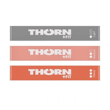 Thorn Fit, Lady Resistance Band Set, taśmy do ćwiczeń o różnym oporze, mix kolorów, 3 sztuki