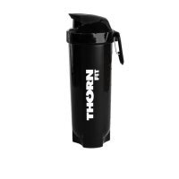 Thorn Fit Travel, shaker z pojemnikiem, czarny, 675ml