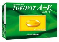 Tokovit A+E natural, 30 kapsułek