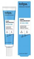 Tołpa Clinical Boost, kwas hialuronowy + olej CBD, intensywnie nawilżający krem do twarzy, 40ml