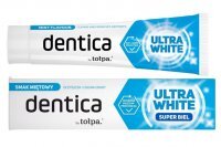 Tołpa Dentica, wybielająca pasta do zębów, Ultra White, smak miętowy, 100ml