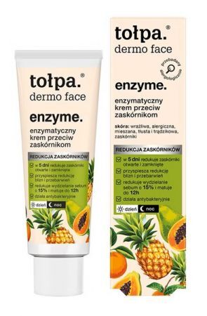 Tołpa Dermo Face Enzyme, enzymatyczny krem przeciw zaskórnikom, 40ml
