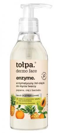 Tołpa Dermo Face Enzyme, enzymatyczny żel-olejek do mycia twarzy, 195ml
