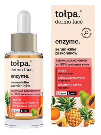 Tołpa Dermo Face Enzyme, serum-killer zaskórników, 30ml