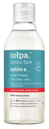 Tołpa Dermo Face Sebio+, tonik do twarzy, 200ml